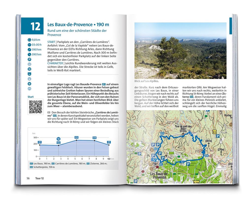 Weitere Ansicht: KOMPASS Wanderführer Provence, 55 Touren mit Extra-Tourenkarte | Astrid Sturm