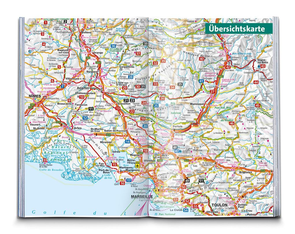 Weitere Ansicht: KOMPASS Wanderführer Provence, 55 Touren mit Extra-Tourenkarte | Astrid Sturm