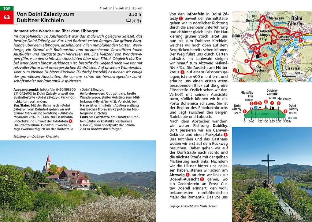 Weitere Ansicht: ROTHER Wanderführer Böhmische Schweiz. 55 Touren im tschechischen Teil des Elbsandsteingebirges - mit Böhmischem Mittelgebirge | Kaj Kinzel