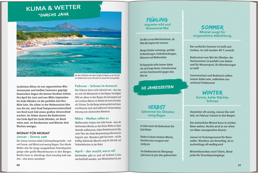 Weitere Ansicht: MARCO POLO OUTDOOR GUIDE Reiseführer Sardinien | Timo Lutz