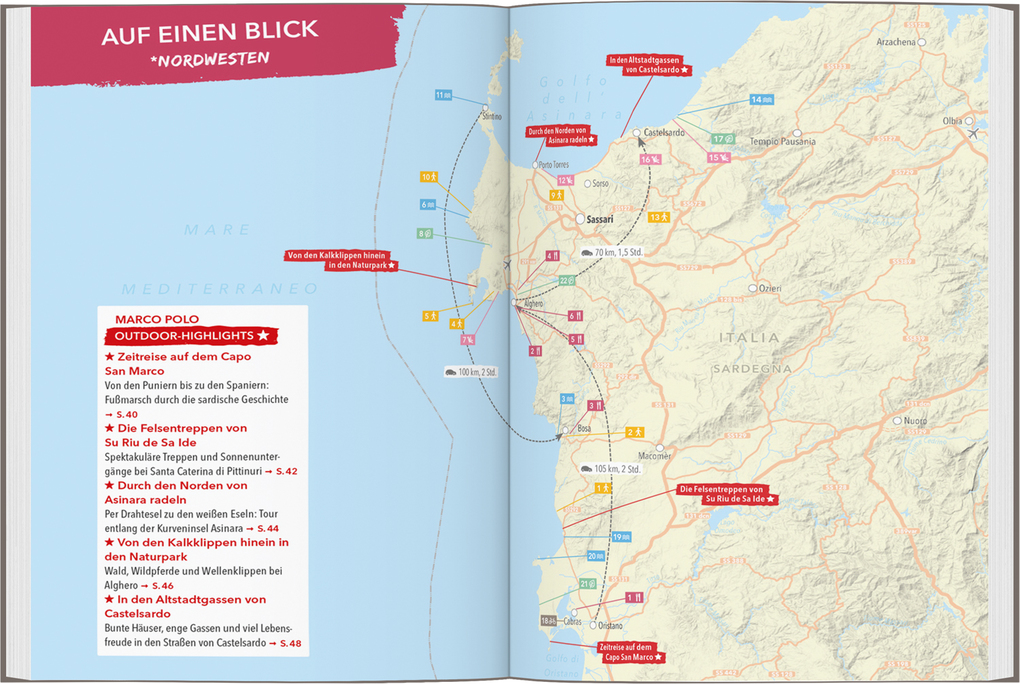 Weitere Ansicht: MARCO POLO OUTDOOR GUIDE Reiseführer Sardinien | Timo Lutz