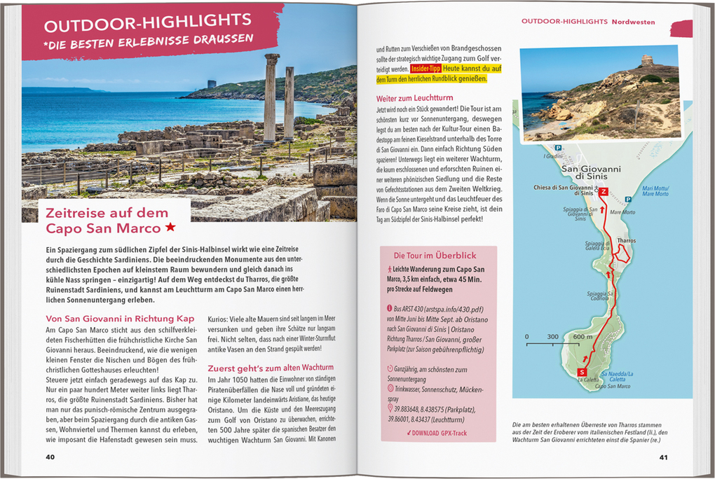 Weitere Ansicht: MARCO POLO OUTDOOR GUIDE Reiseführer Sardinien | Timo Lutz