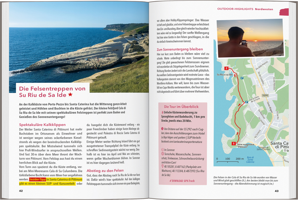 Weitere Ansicht: MARCO POLO OUTDOOR GUIDE Reiseführer Sardinien | Timo Lutz