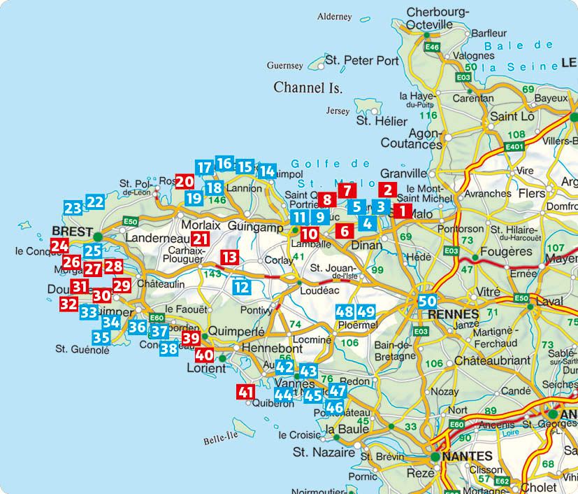 Weitere Ansicht: ROTHER Wanderführer Bretagne. 50 Touren zwischen Mont-Saint-Michel und Saint-Nazaire | Thomas Rettstatt