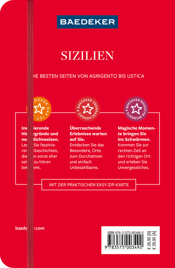Weitere Ansicht: Baedeker Reiseführer Sizilien | Anita Bestler