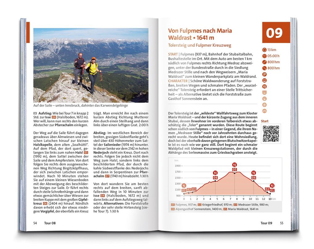 Weitere Ansicht: KOMPASS Wanderführer Stubaital und Wipptal mit Gschnitz, Obernberg, Navis, Schmirn, Vals, 65 Touren mit Extra-Tourenkarte | Wolfgang Heitzmann