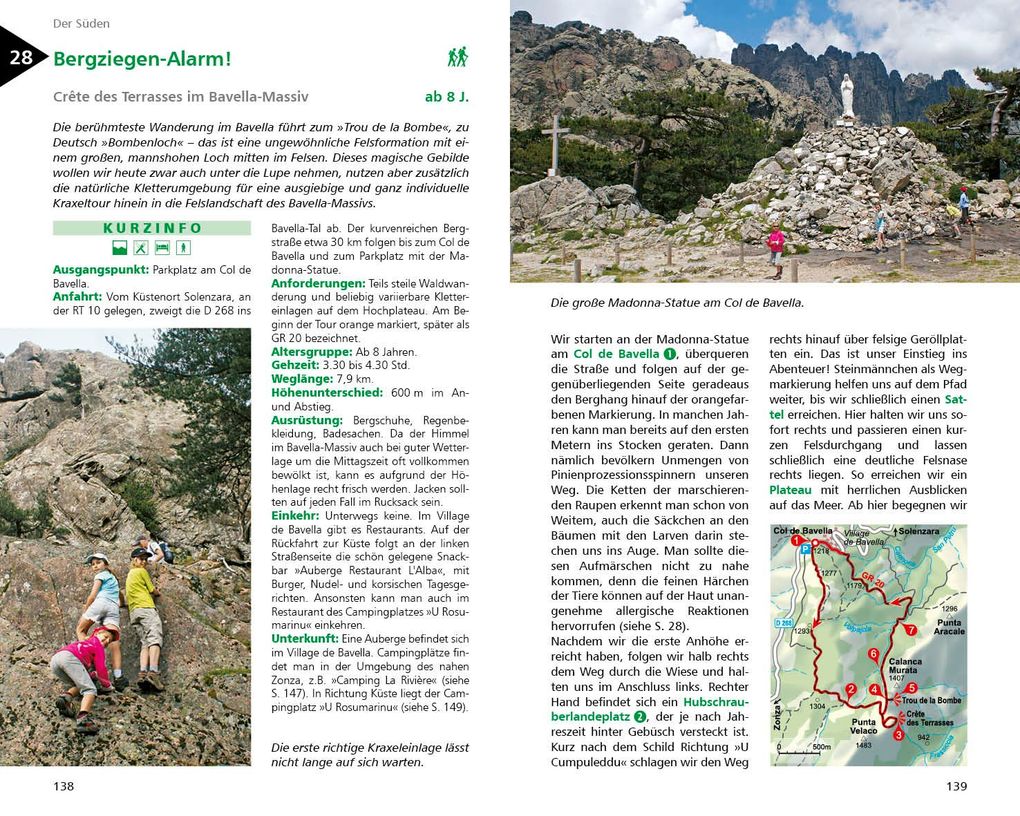 Weitere Ansicht: ROTHER Wanderbuch ErlebnisUrlaub mit Kindern Korsika. 40 Ausflüge und Wanderungen | Marion Landwehr