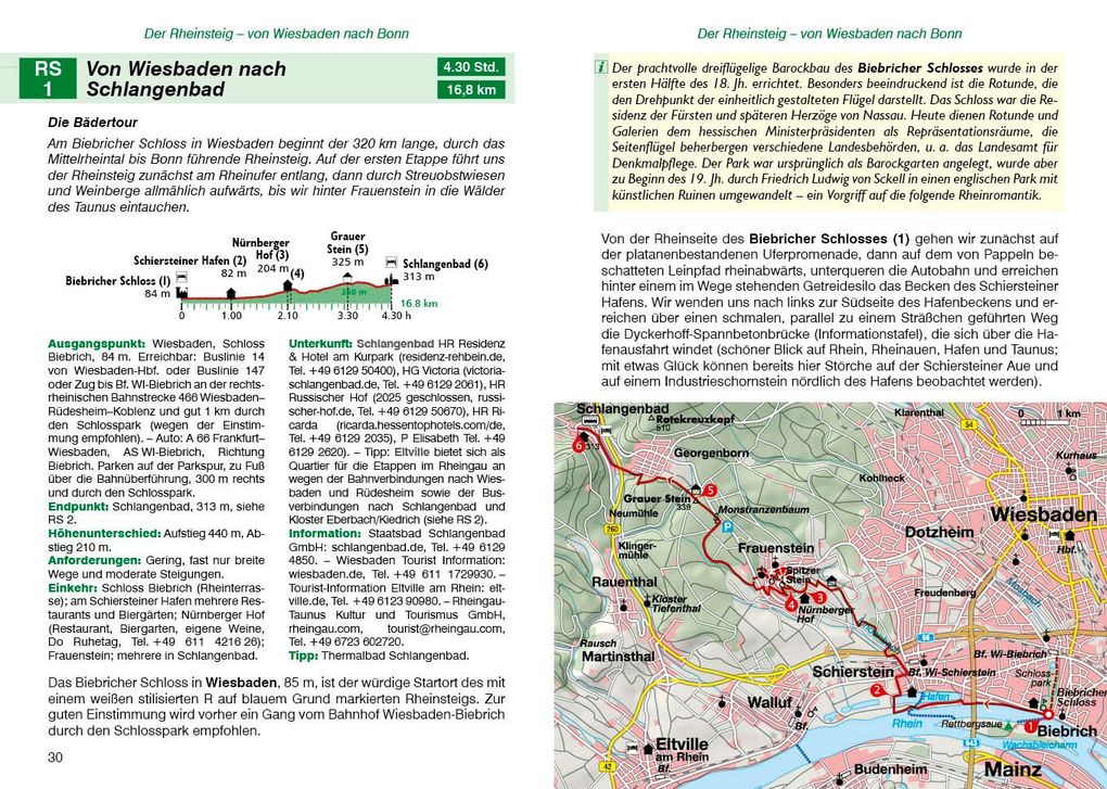 Weitere Ansicht: ROTHER Wanderführer Rheinsteig - RheinBurgenWeg. 34 Etappen auf den Weitwanderwegen rechts und links des romantischen Mittelrheins | Jürgen Plogmann