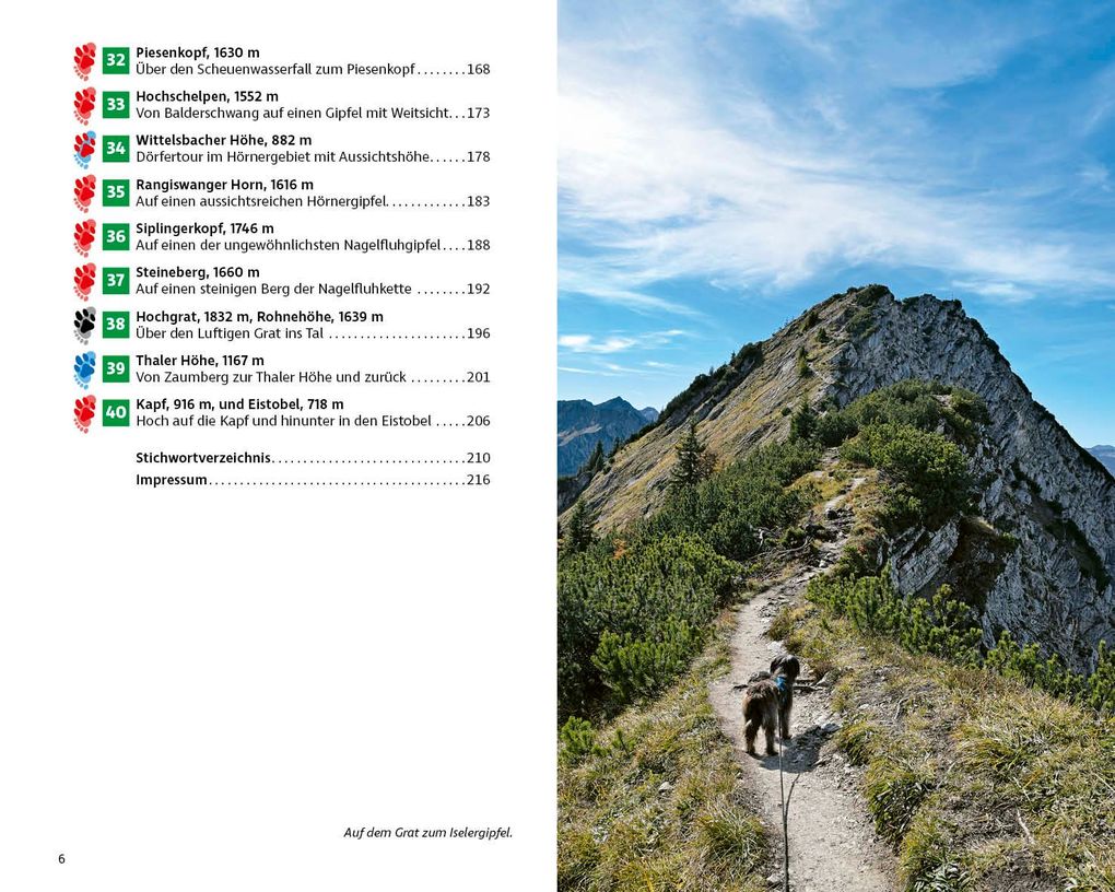 Weitere Ansicht: ROTHER Wanderbuch Wandern mit Hund Allgäu. mit Tannheimer Tal und Kleinwalsertal. 40 Vierbeiner-Touren | Petra Knobling