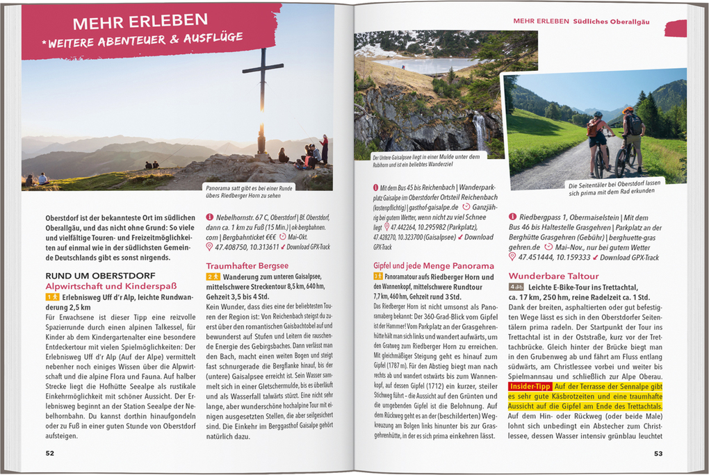 Weitere Ansicht: MARCO POLO OUTDOOR GUIDE Reiseführer Allgäu | Barbara Kettl-Römer