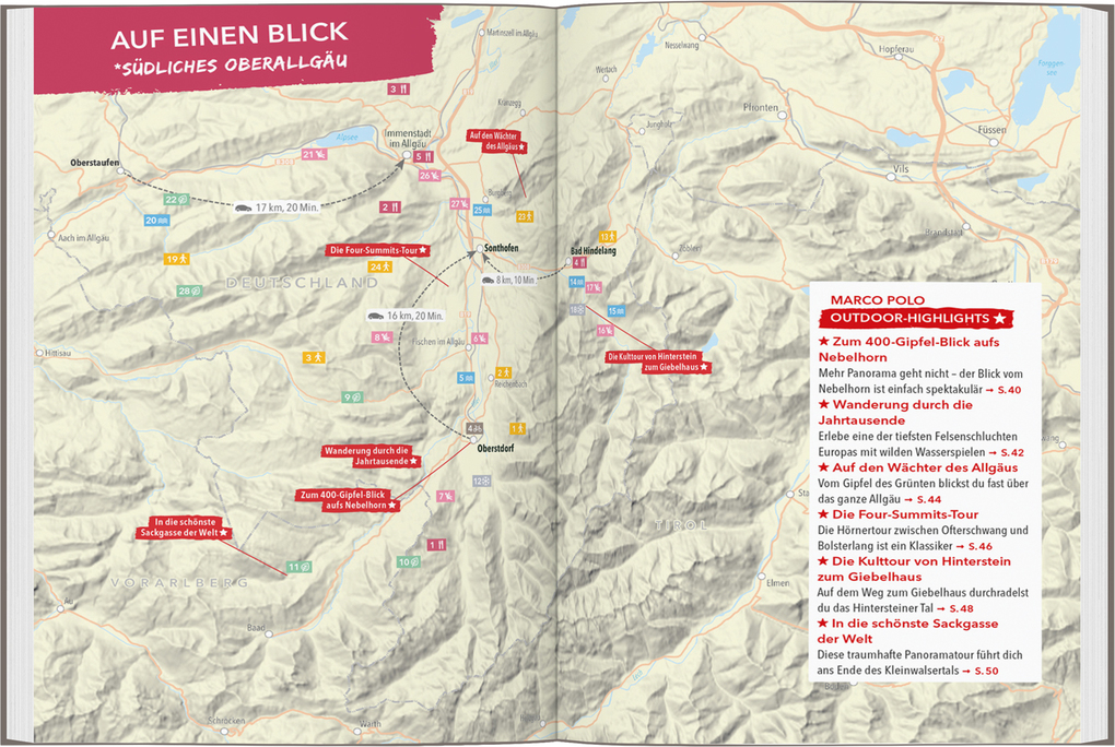 Weitere Ansicht: MARCO POLO OUTDOOR GUIDE Reiseführer Allgäu | Barbara Kettl-Römer