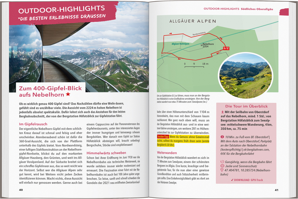 Weitere Ansicht: MARCO POLO OUTDOOR GUIDE Reiseführer Allgäu | Barbara Kettl-Römer