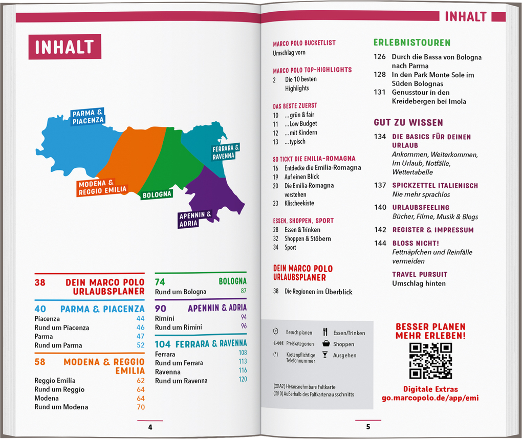 Weitere Ansicht: MARCO POLO Reiseführer Emilia-Romagna, Bologna, Parma, Ravenna | Bettina Dürr, Sabine Oberpriller