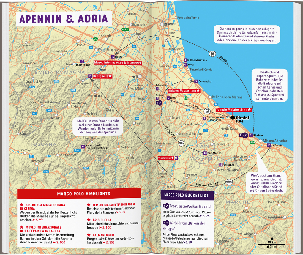 Weitere Ansicht: MARCO POLO Reiseführer Emilia-Romagna, Bologna, Parma, Ravenna | Bettina Dürr, Sabine Oberpriller
