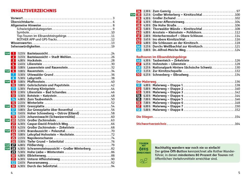 Weitere Ansicht: ROTHER Wanderführer Elbsandsteingebirge. 58 Touren in der Sächsischen Schweiz - mit Malerweg und Stiegen | Franz Hasse, Christoph Hasse