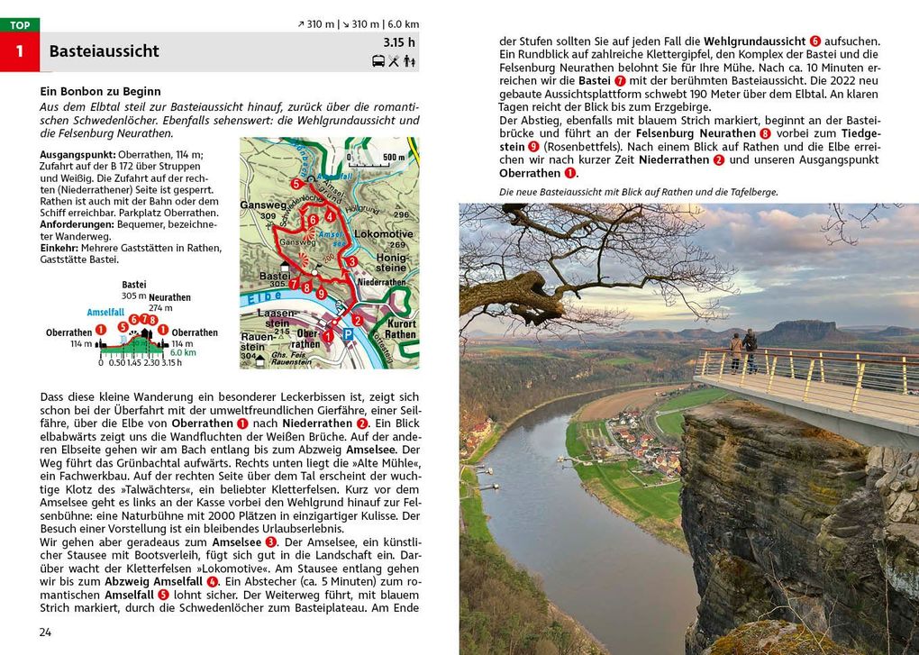 Weitere Ansicht: ROTHER Wanderführer Elbsandsteingebirge. 58 Touren in der Sächsischen Schweiz - mit Malerweg und Stiegen | Franz Hasse, Christoph Hasse