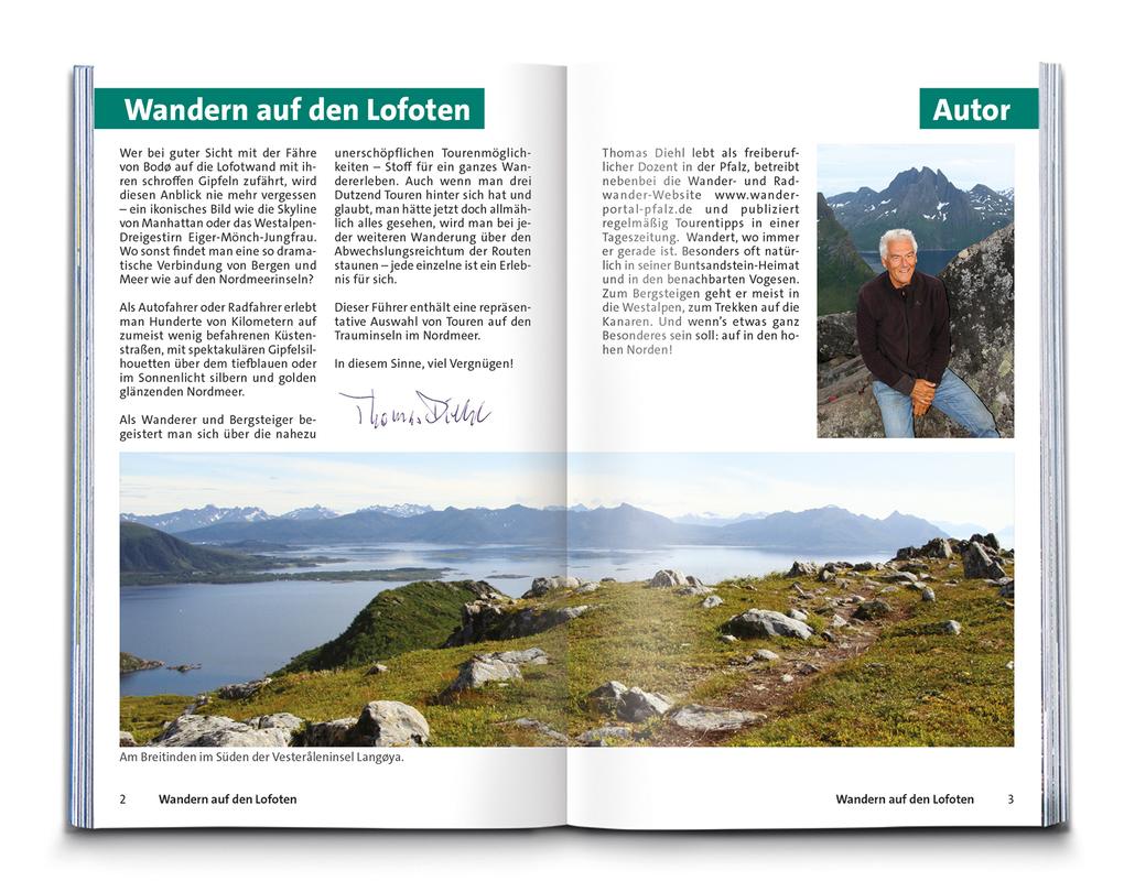 Weitere Ansicht: KOMPASS Wanderführer Lofoten, Vesterålen und Senja, 70 Touren mit Extra-Tourenkarte | Thomas Diehl