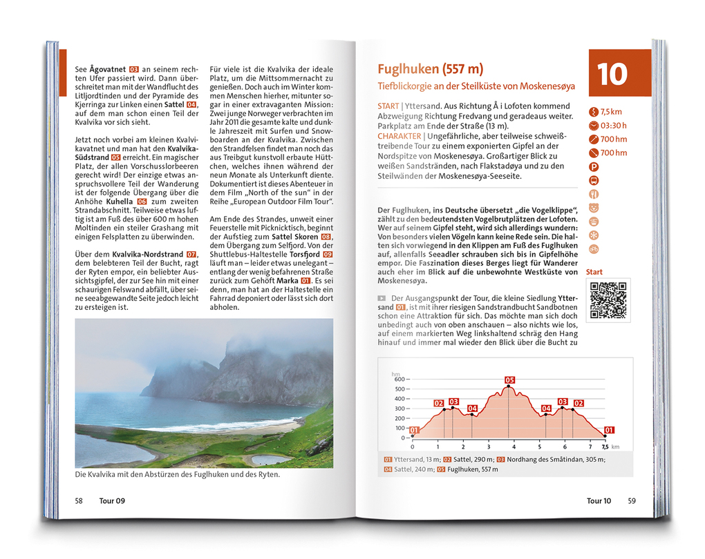 Weitere Ansicht: KOMPASS Wanderführer Lofoten, Vesterålen und Senja, 70 Touren mit Extra-Tourenkarte | Thomas Diehl