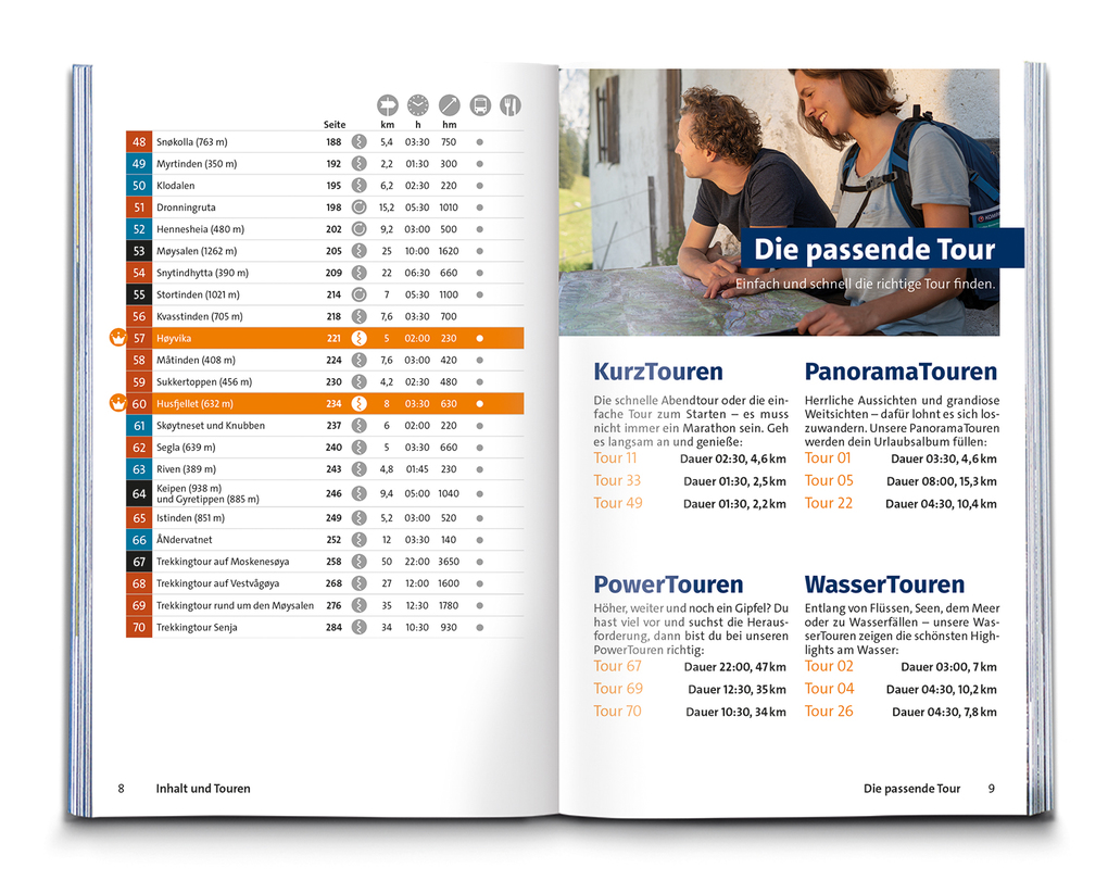 Weitere Ansicht: KOMPASS Wanderführer Lofoten, Vesterålen und Senja, 70 Touren mit Extra-Tourenkarte | Thomas Diehl