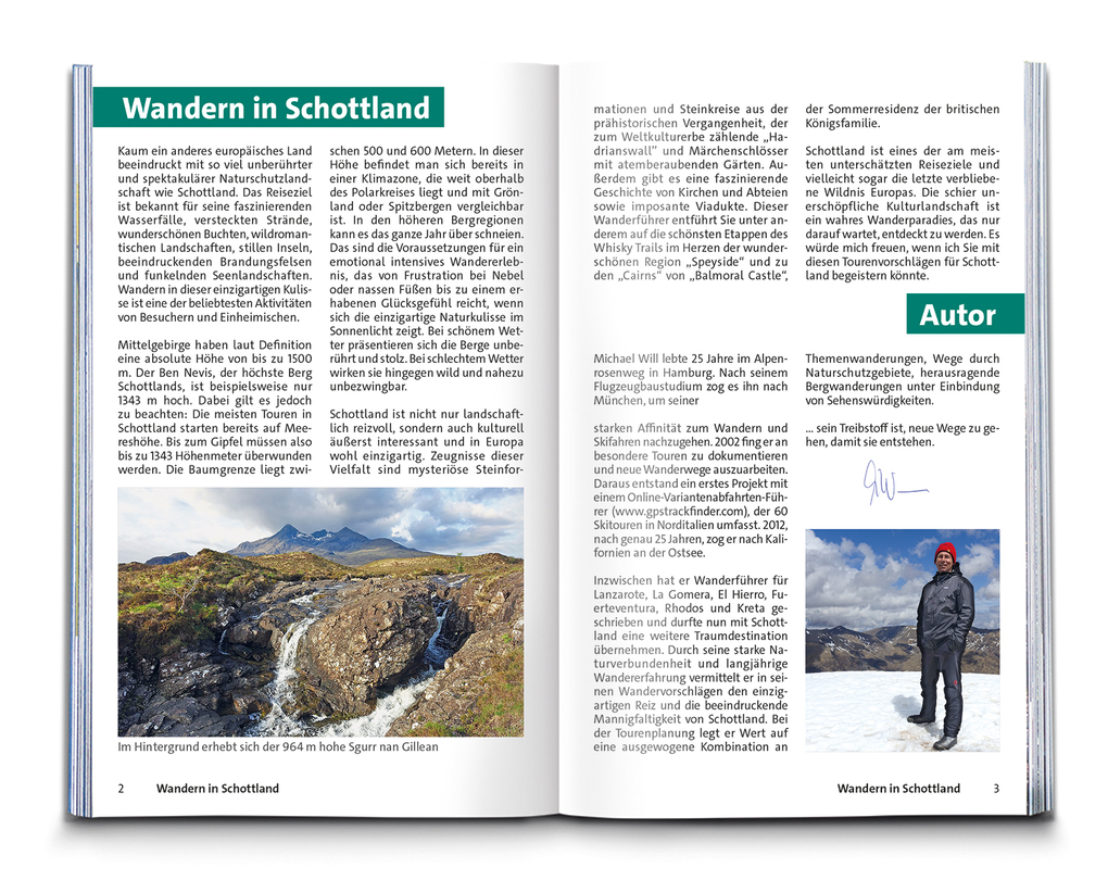 Weitere Ansicht: KOMPASS Wanderführer Schottland, 63 Touren mit Extra-Tourenkarte | Michael Will