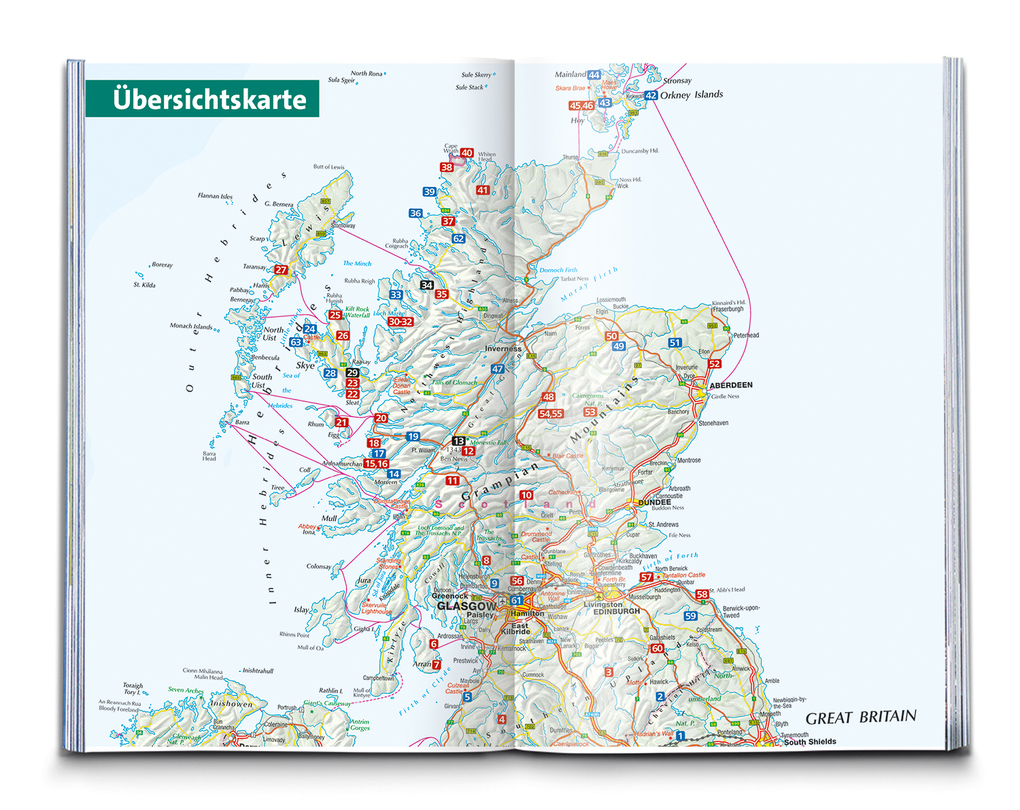 Weitere Ansicht: KOMPASS Wanderführer Schottland, 63 Touren mit Extra-Tourenkarte | Michael Will