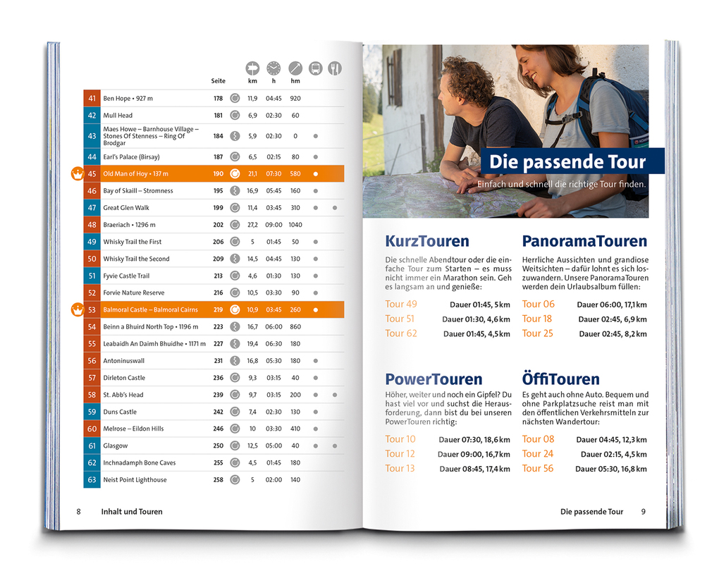 Weitere Ansicht: KOMPASS Wanderführer Schottland, 63 Touren mit Extra-Tourenkarte | Michael Will