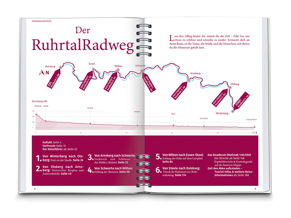 Weitere Ansicht: KOMPASS Radreiseführer RuhrtalRadweg | Raphaela Moczynski
