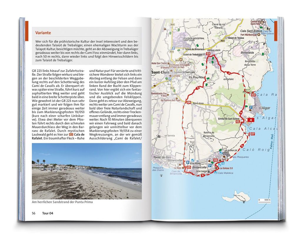 Weitere Ansicht: KOMPASS Wanderführer Menorca, 45 Touren mit Extra-Tourenkarte | Oliver Lair