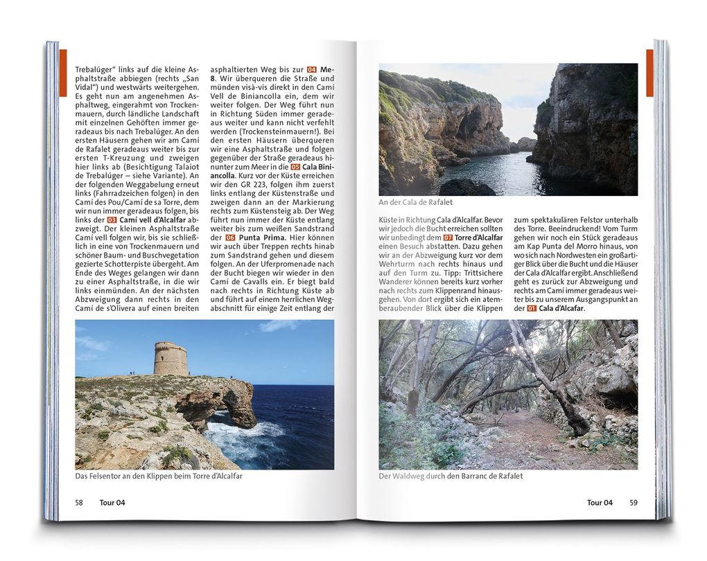 Weitere Ansicht: KOMPASS Wanderführer Menorca, 45 Touren mit Extra-Tourenkarte | Oliver Lair