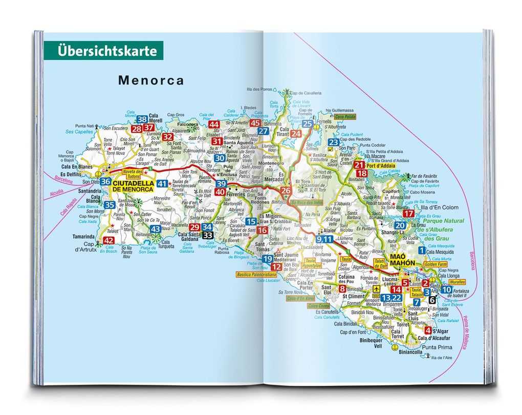 Weitere Ansicht: KOMPASS Wanderführer Menorca, 45 Touren mit Extra-Tourenkarte | Oliver Lair