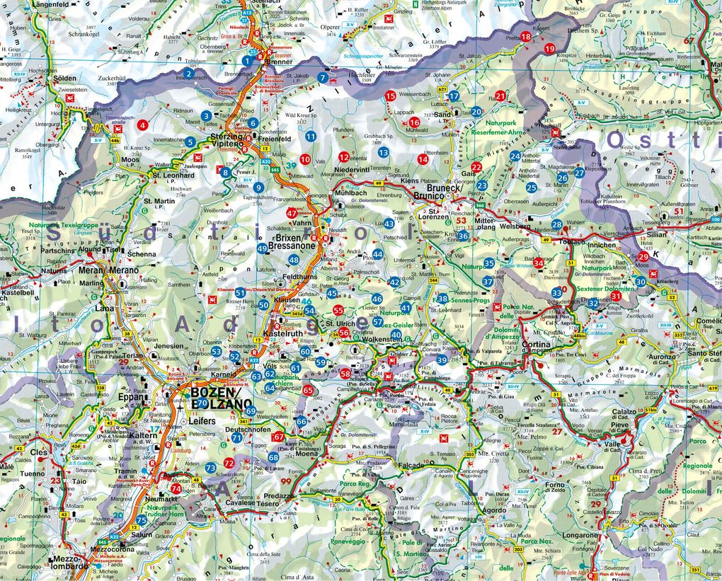 Weitere Ansicht: ROTHER Wanderbuch Leichte Wanderungen Südtirol: Eisacktal, Pustertal, Dolomiten | Mark Zahel