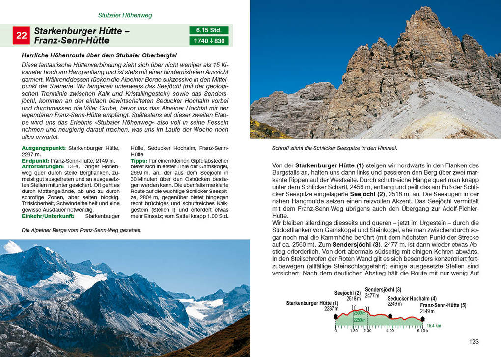 Weitere Ansicht: ROTHER Wanderführer Stubaier Höhenweg, Sellrainer Hüttenrunde, Gschnitztaler Hüttentour. 3 alpine Mehrtagestouren | Mark Zahel