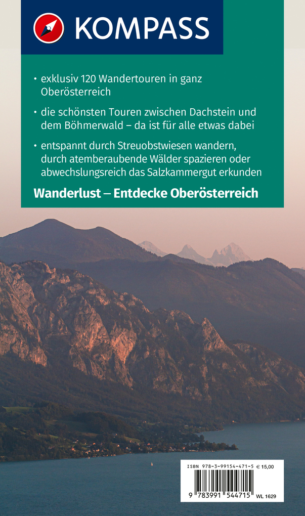 Weitere Ansicht: KOMPASS Wanderlust Oberösterreich