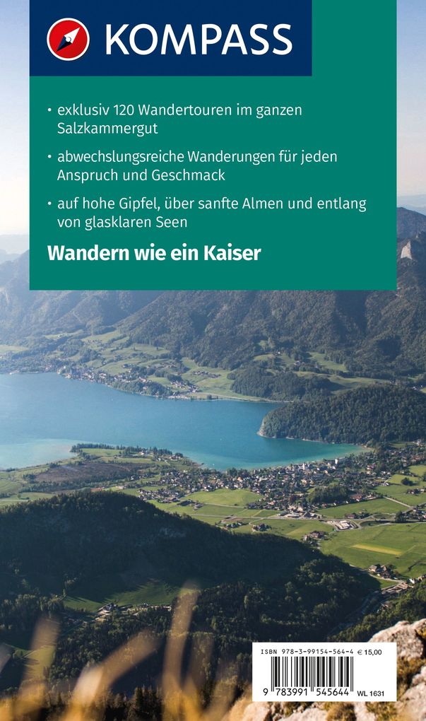 Weitere Ansicht: KOMPASS Wanderlust Salzkammergut