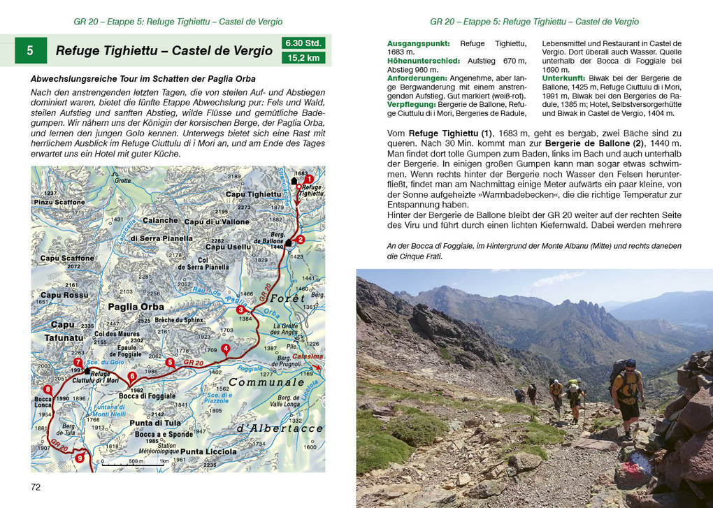 Weitere Ansicht: ROTHER Wanderführer Korsika GR 20. 16 Etappen auf dem legendären Fernwanderweg - mit Varianten und Gipfeln | Willi Hausmann, Kristin Hausmann, Matthias Weber