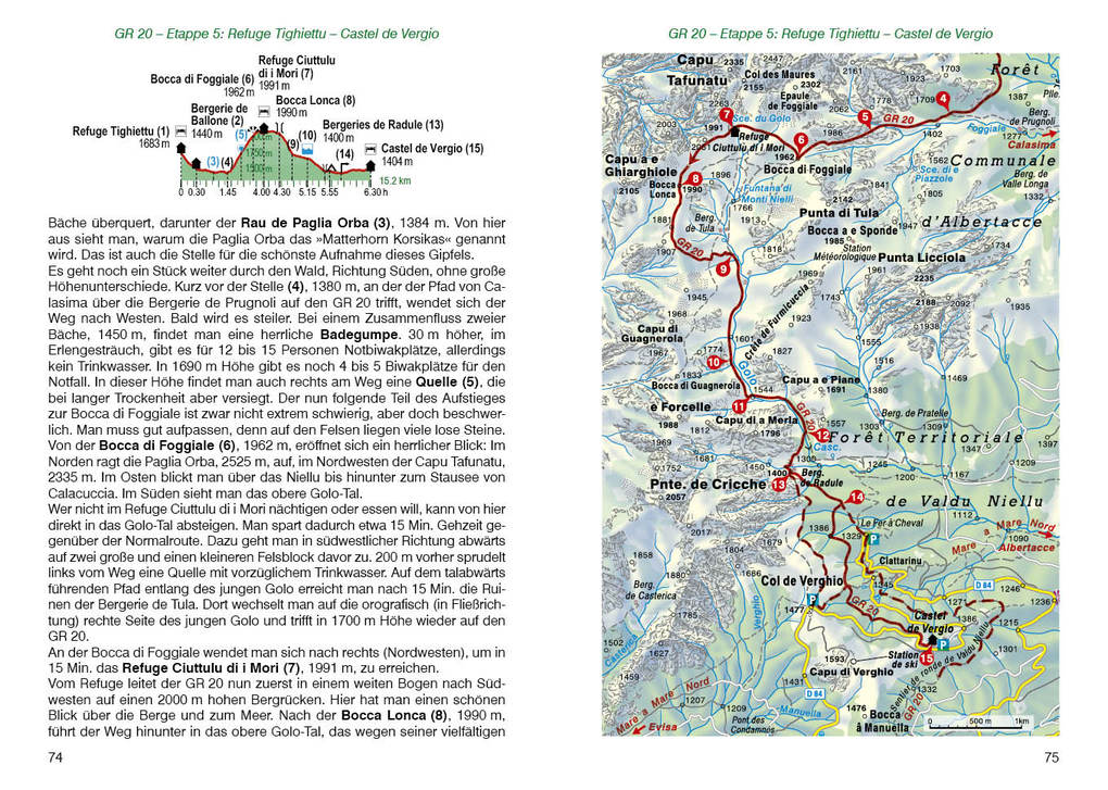 Weitere Ansicht: ROTHER Wanderführer Korsika GR 20. 16 Etappen auf dem legendären Fernwanderweg - mit Varianten und Gipfeln | Willi Hausmann, Kristin Hausmann, Matthias Weber