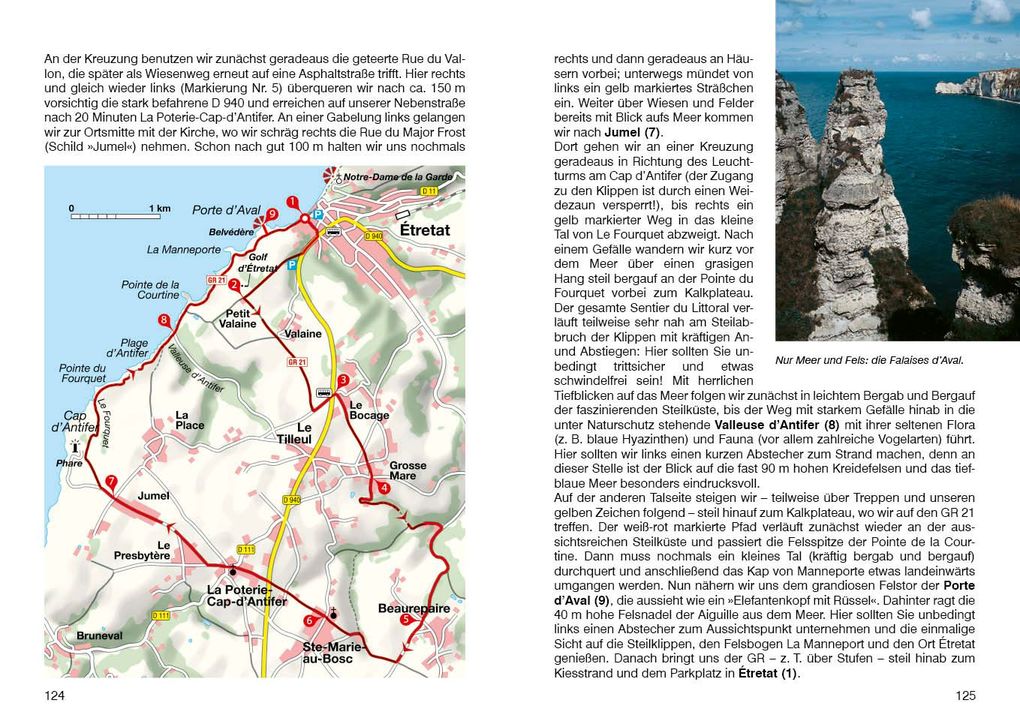 Weitere Ansicht: ROTHER Wanderführer Normandie. 50 Touren an der Küste und im Landesinneren - vom Mont-Saint-Michel bis zur Côte d'Albâtre | Thomas Rettstatt