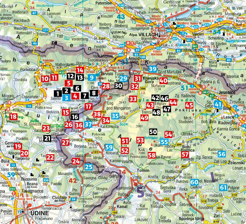 Weitere Ansicht: ROTHER Wanderführer Julische Alpen. 61 Touren zwischen Tarvisio, Bled und Tolmin - mit Nationalpark Triglav und Soatal | Helmut Lang