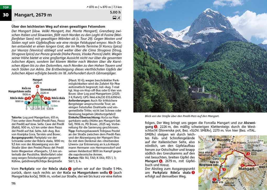 Weitere Ansicht: ROTHER Wanderführer Julische Alpen. 61 Touren zwischen Tarvisio, Bled und Tolmin - mit Nationalpark Triglav und Soatal | Helmut Lang