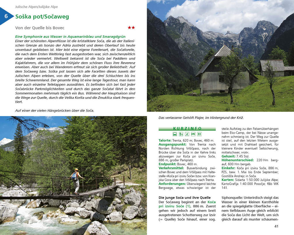 Weitere Ansicht: ROTHER Wanderbuch Slowenien - Die schönsten Touren zwischen Julischen Alpen und Adriaküste. 53 Touren | Evamaria Wecker