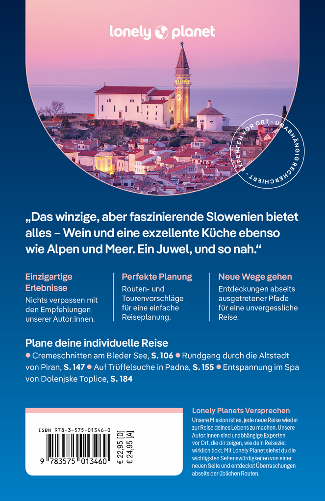 Weitere Ansicht: LONELY PLANET Reiseführer Slowenien