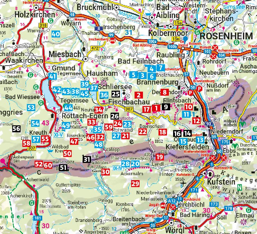 Weitere Ansicht: ROTHER Wanderführer Tegernsee, Schliersee, Spitzingsee. 60 Touren in den Bayerischen Voralpen zwischen Isar und Inn | Heinrich Bauregger
