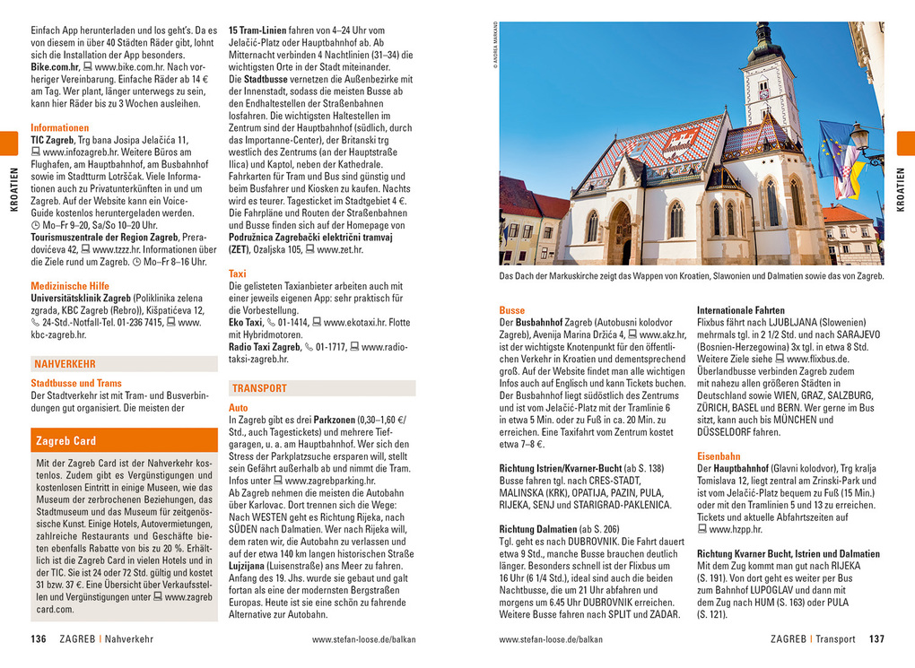 Weitere Ansicht: Stefan Loose Reiseführer Balkan, Die Adria-Route. Slowenien, Kroatien, Bosnien und Herzegowina, Montenegro, Albanien | Andrea Markand, Mark Markand