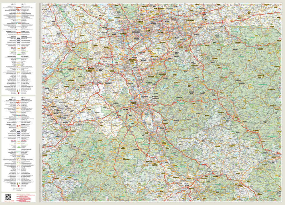 Weitere Ansicht: MARCO POLO Reisekarte Deutschland 05 Nordrhein-Westfalen 1:225.000