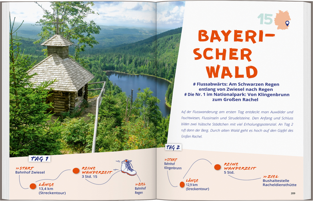 Weitere Ansicht: DUMONT Wanderzeit in Deutschland