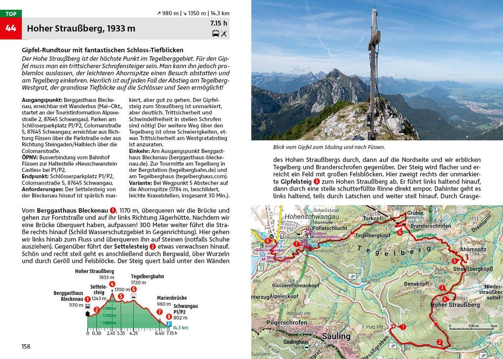 Weitere Ansicht: ROTHER Wanderführer Ammergauer Alpen. 50 Touren von Oberammergau bis Füssen, Garmisch-Partenkirchen und zum Plansee | Christian Rauch
