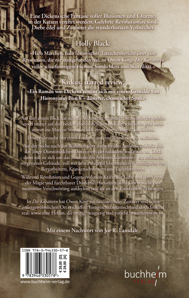 Weitere Ansicht: DIE KURATORIN | Owen King