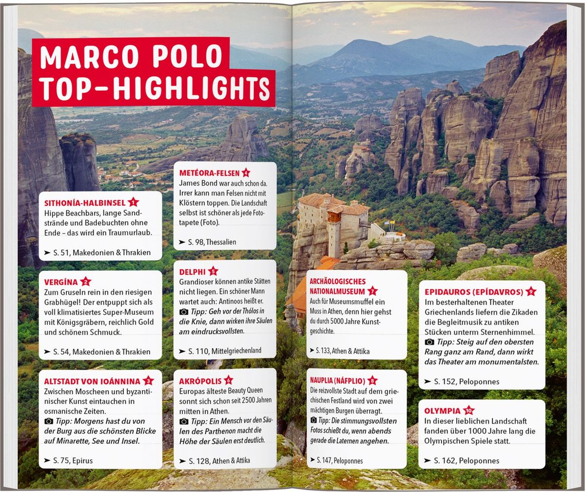 Weitere Ansicht: MARCO POLO Reiseführer Griechenland Festland | Klaus Bötig, Marike K. Langhorst