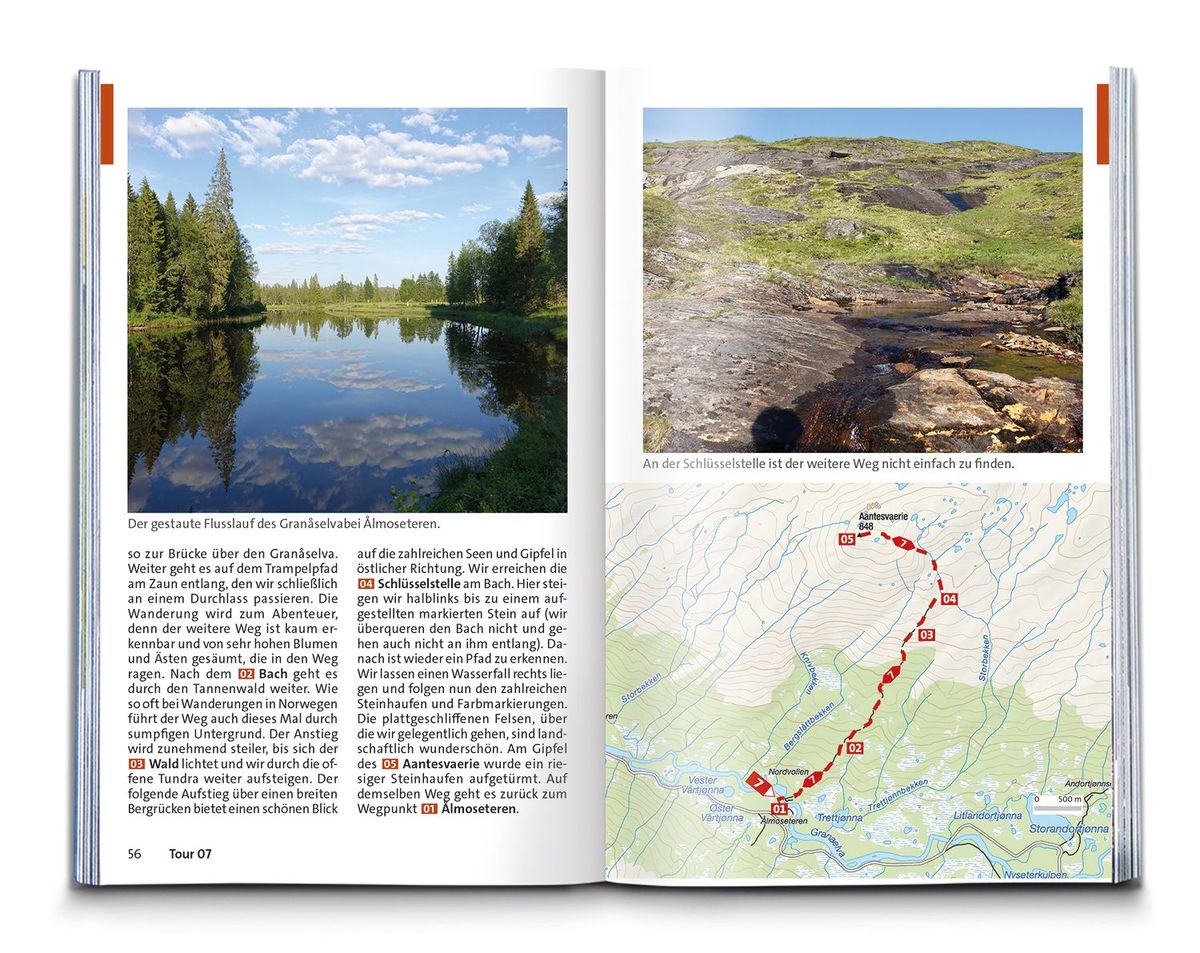 Weitere Ansicht: KOMPASS Wanderführer Norwegen Mitte, von Fylke Trøndelag bis zum Nationalpark Jodalsbreen, 55 Touren mit Extra-Tourenkarte | Michael Will