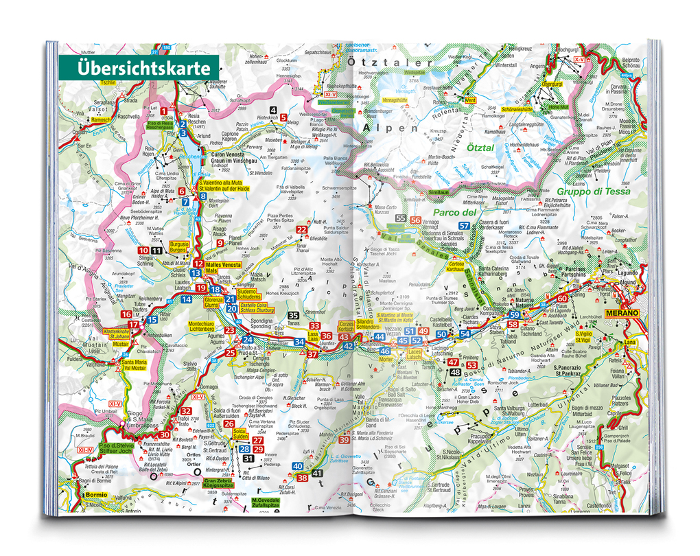 Weitere Ansicht: KOMPASS Wanderführer Ortlergruppe und Vinschgau, 60 Touren mit Extra-Tourenkarte | Manfred Föger